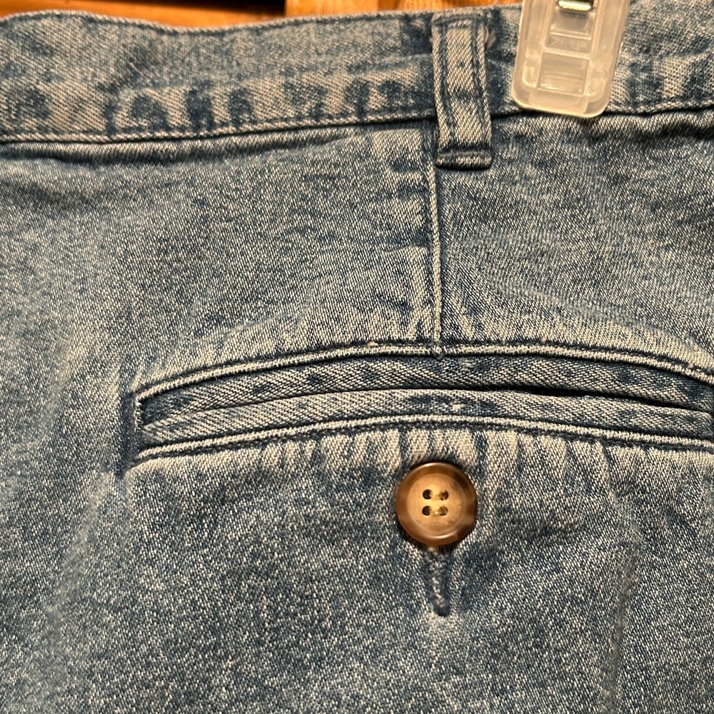 Vintage Jones New York Blue Denim Bermuda Shorts - Picture 12 of 12